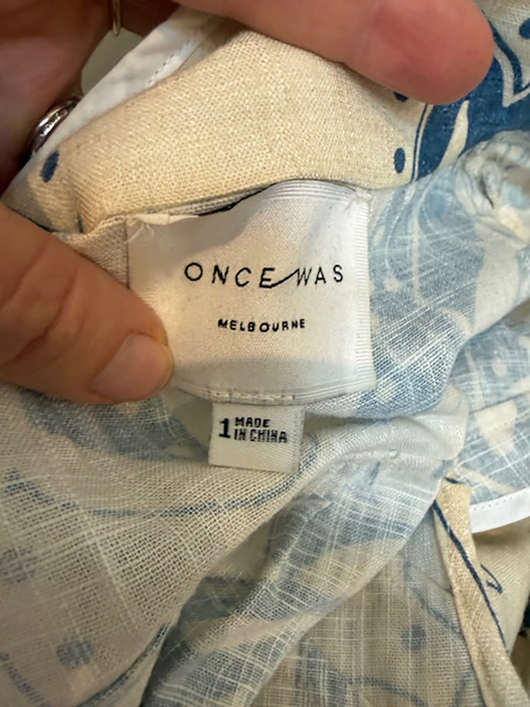 ONCE WAS